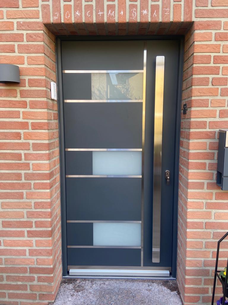 Aluminium-Haustür Anthrazit Oberhausen