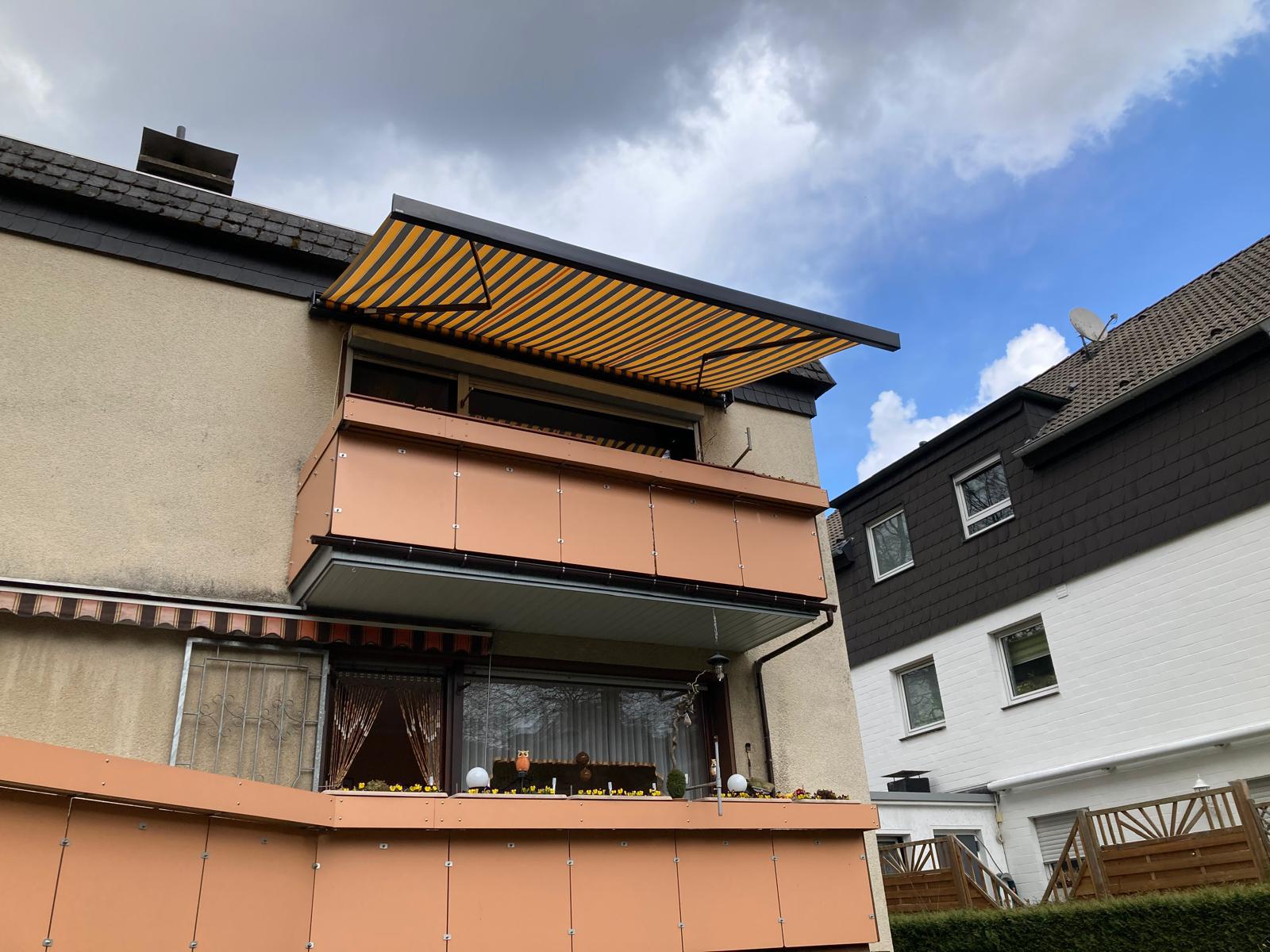Vollkassetten-Markise Anthrazit Düsseldorf-Nord
